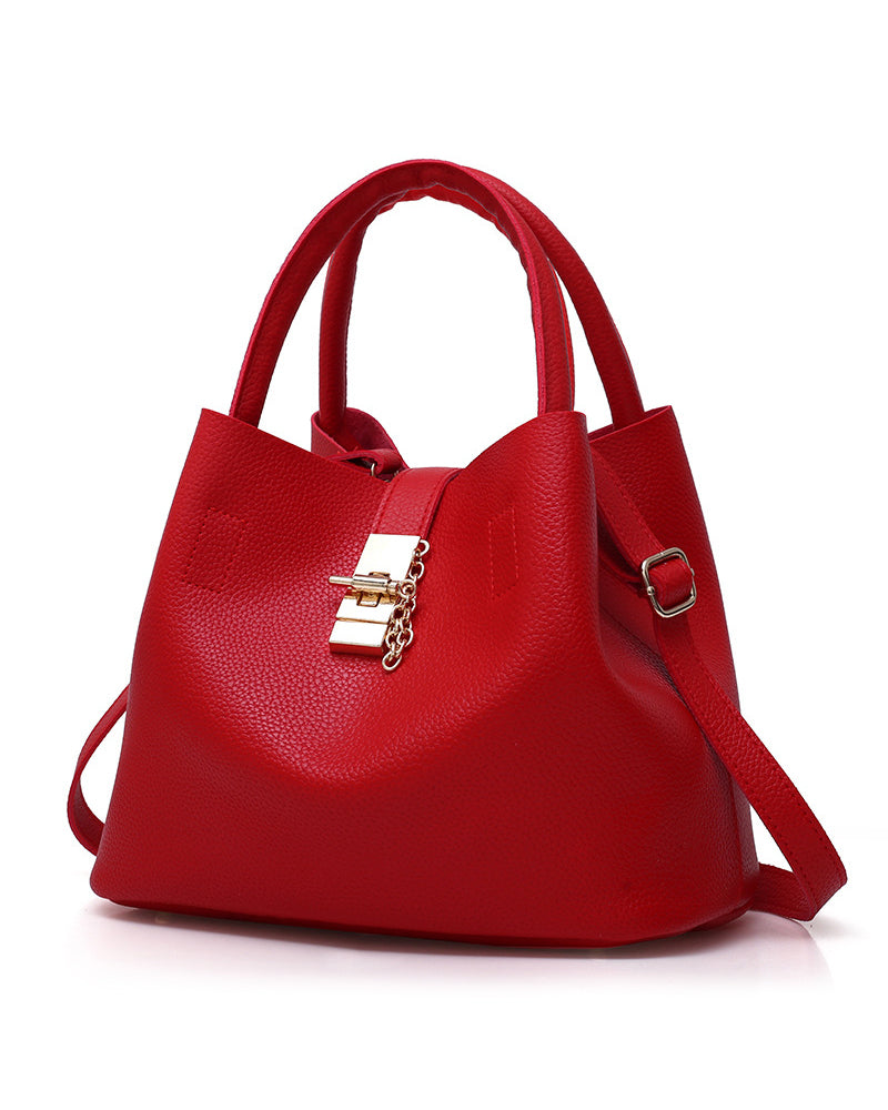 Bolso bandolera de moda, bolso tipo cubo