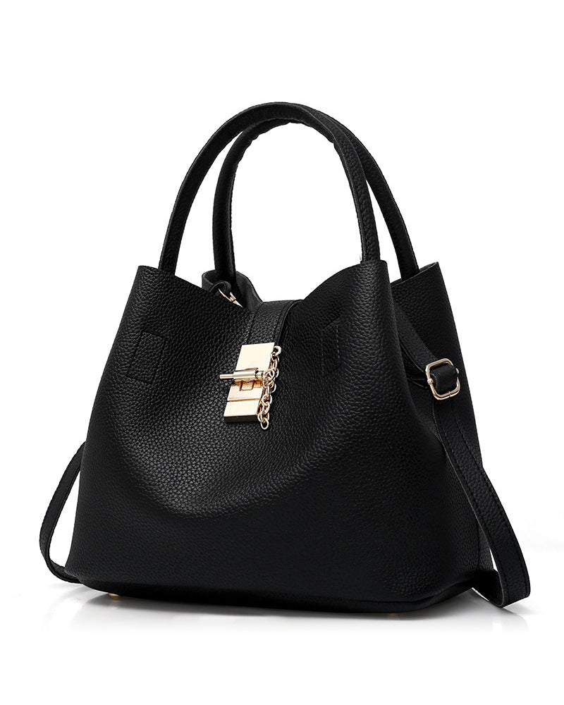 Bolso bandolera de moda, bolso tipo cubo
