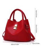 Bolso bandolera de moda, bolso tipo cubo