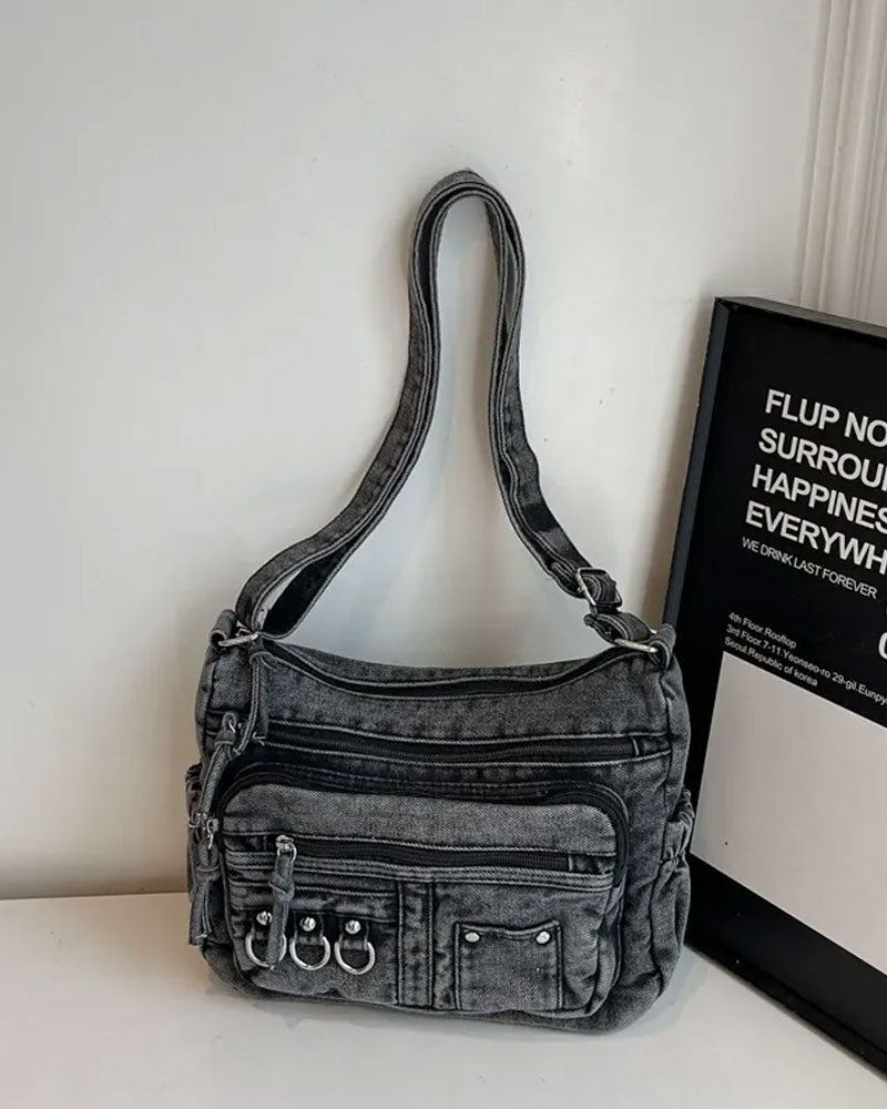 Bolso bandolera retro de moda