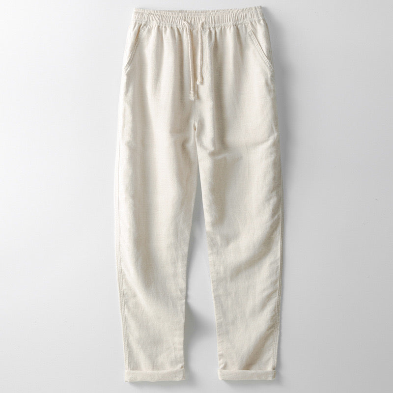 Santos | Pantalón de Lino con Cordón