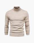 Javier | Jersey de Cuello Alto de Lana Merina