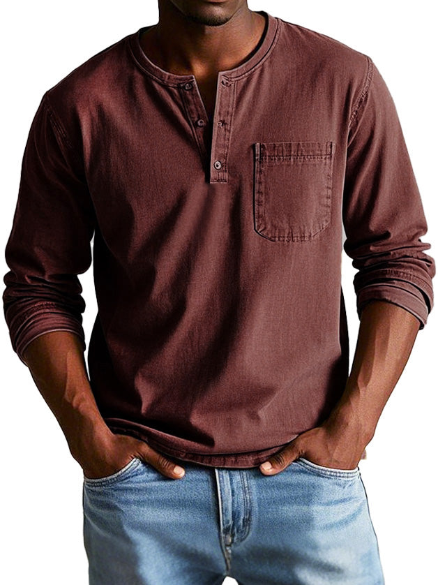 Gerardo | Camisa Vintage de Manga Larga