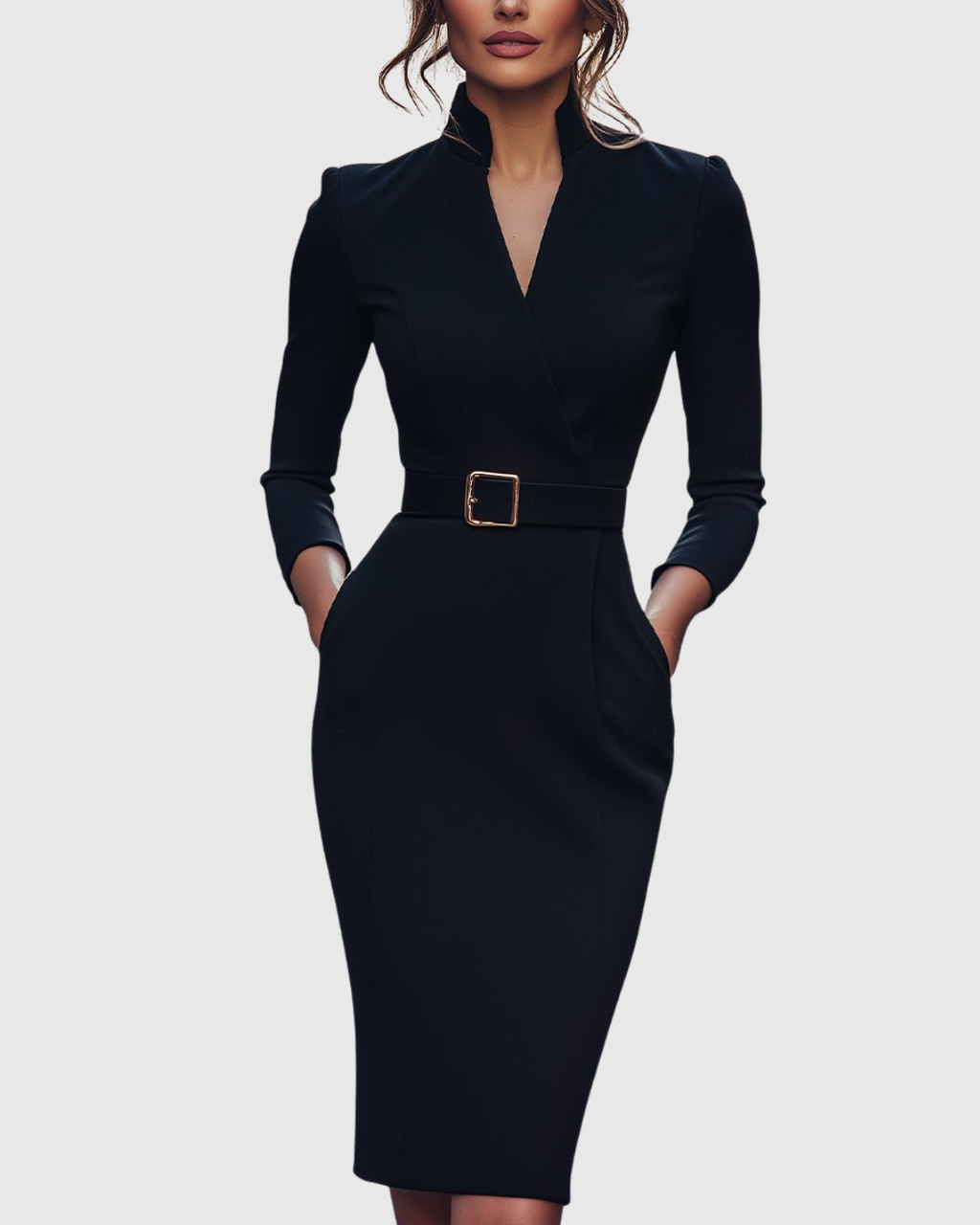 Paula | Vestido Midi Refinado