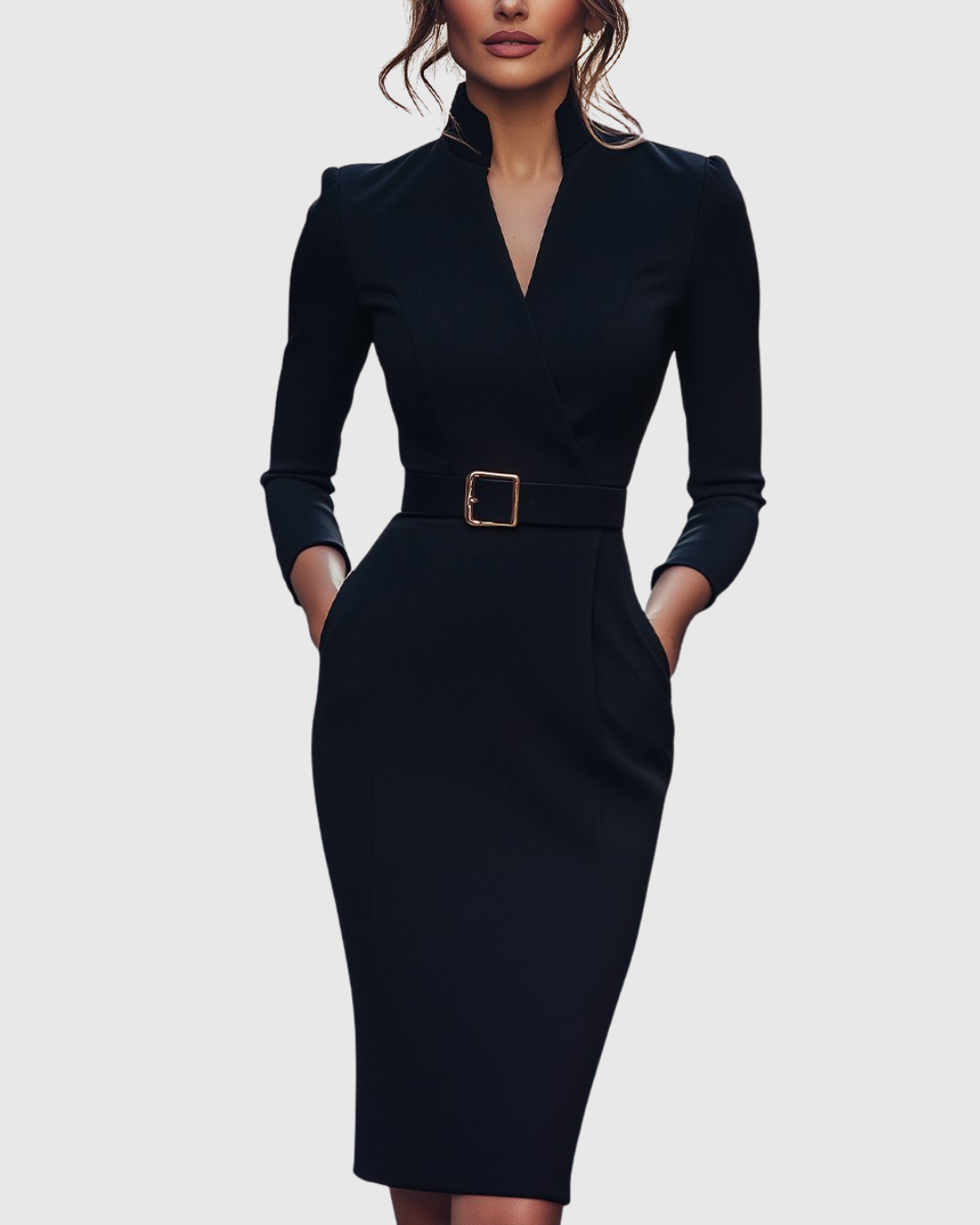 Paula | Vestido Midi Refinado