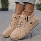 Milagros | Zapatillas Deportivas Cómodas con Cremallera Lateral
