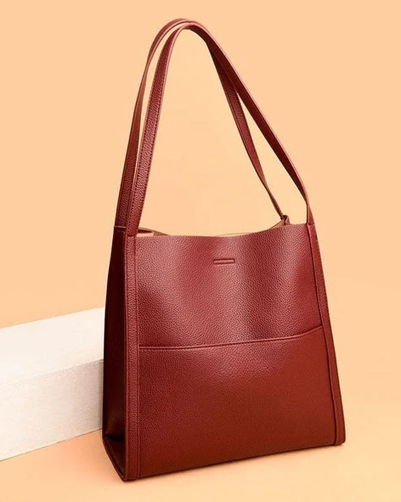 Bolso bandolera sencillo de color liso