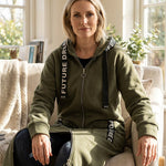 Sudadera con capucha extralarga