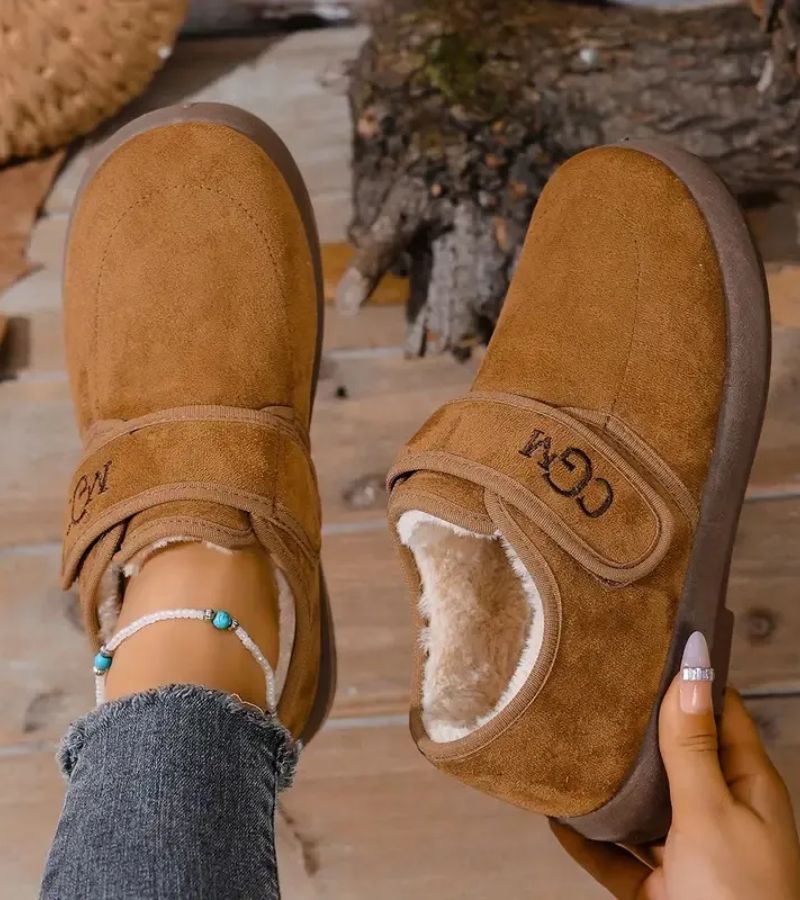 Dorotea | Zapatos de Ante con Velcro