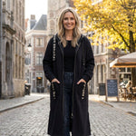 Sudadera con capucha extralarga