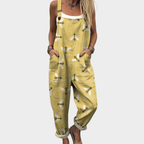 Pepa | Peto Estampado Cómodo Amarillo