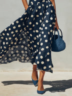 Dolores | Conjunto de Jersey y Falda de Lunares