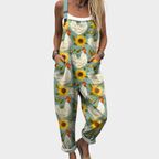 Petra | Peto Estampado Cómodo de Pierna Ancha