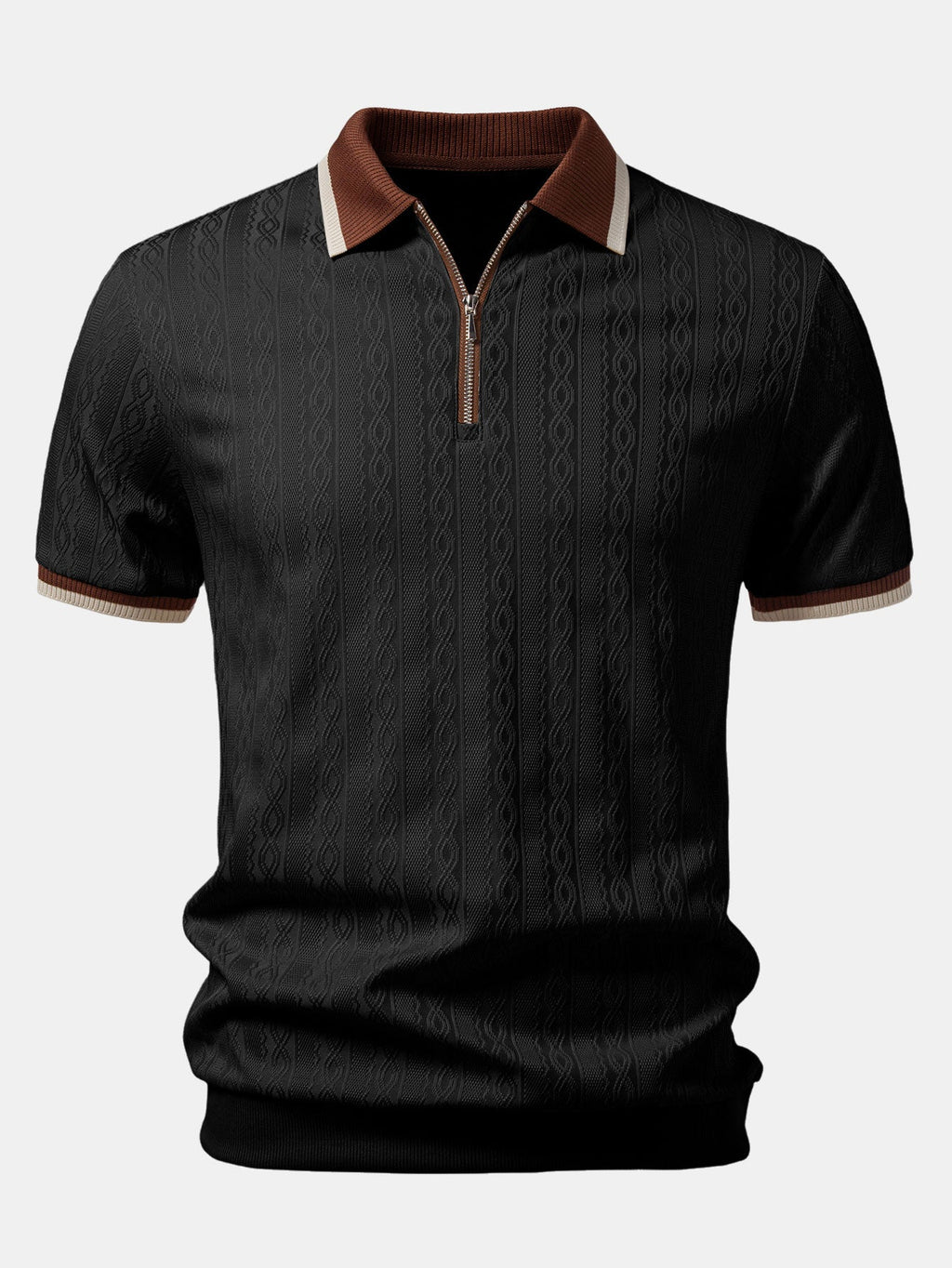 Teo | Polo de Punto con Cremallera