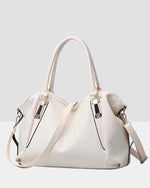 Bolso de mano de cuero suave de gran capacidad para mujeres