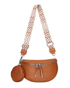 Leather crossbody bag