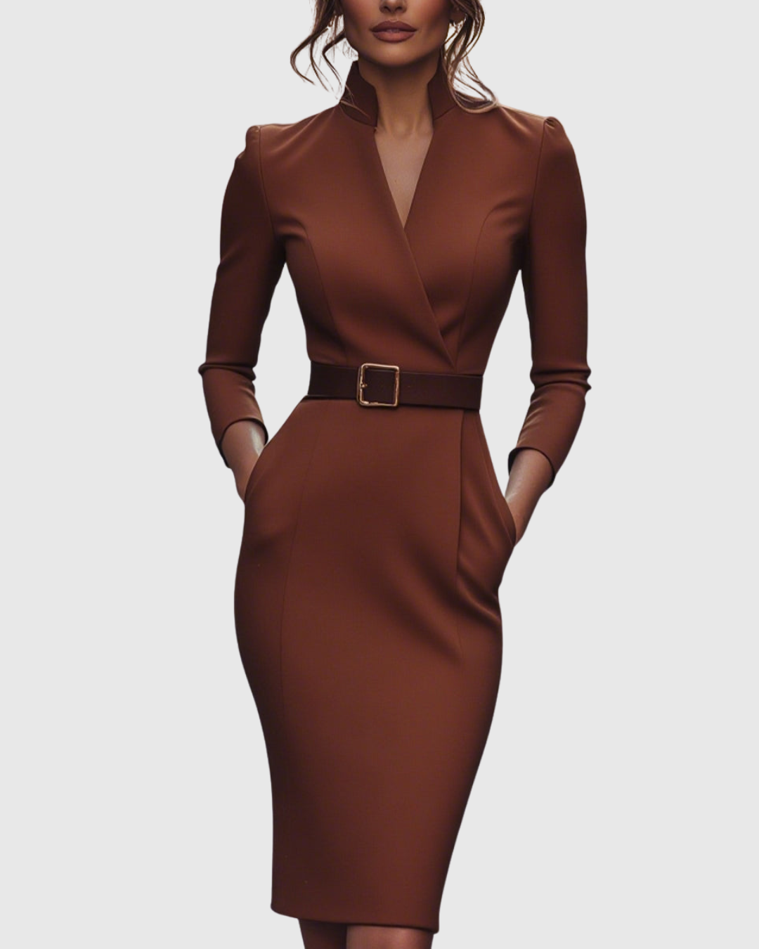 Paula | Vestido Midi Refinado