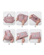Large-capacity crossbody bag