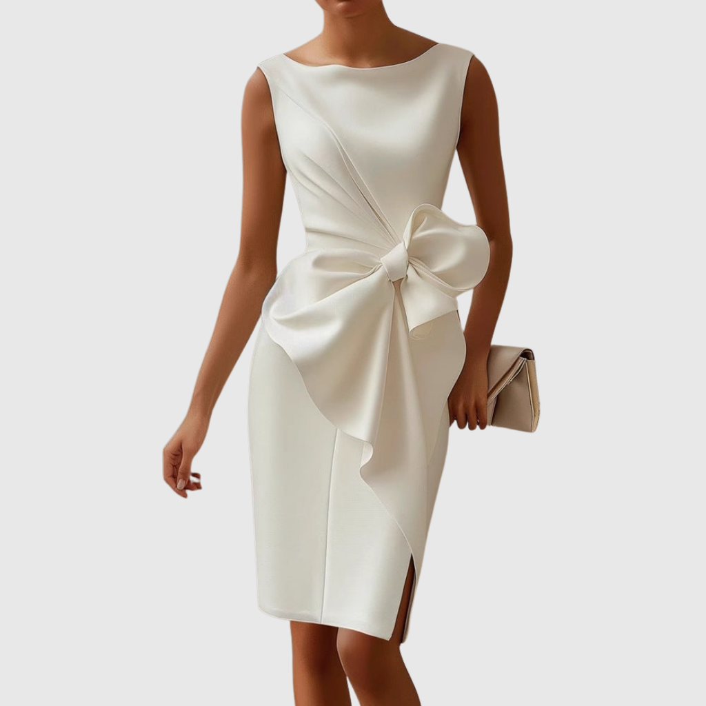 Alma | Vestido Midi sin Mangas con Estilo