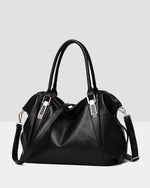 Bolso de mano de cuero suave de gran capacidad para mujeres
