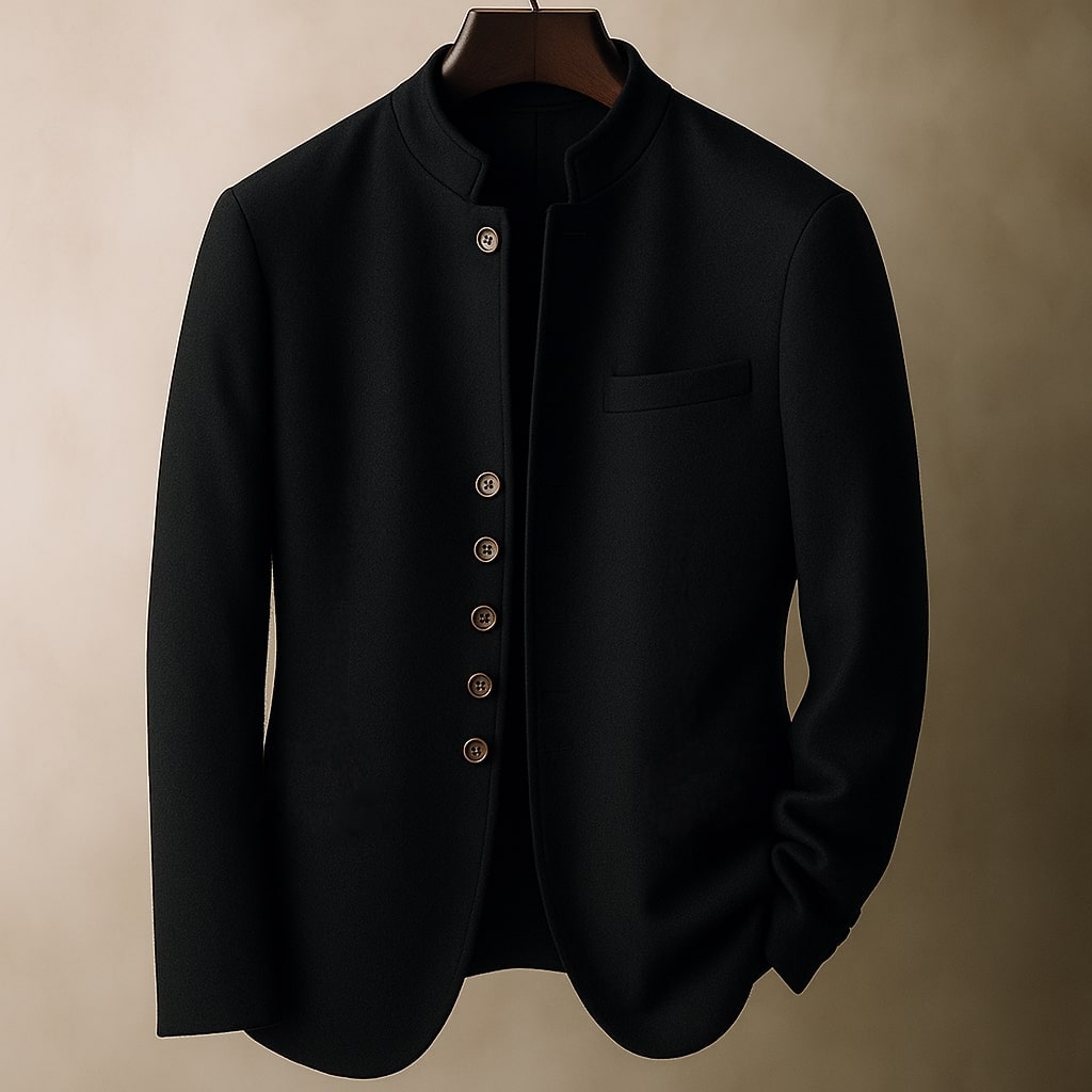 Mario | Chaqueta de Cuello Recto