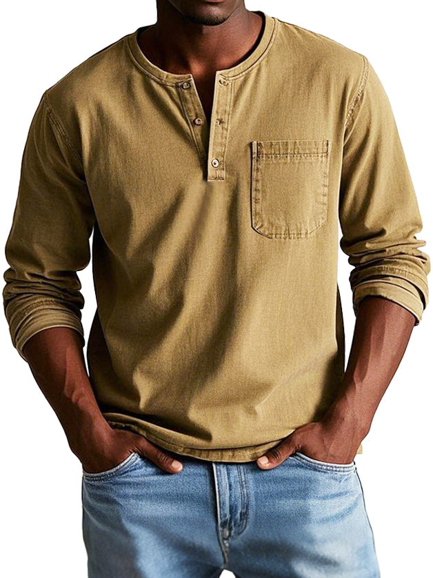 Gerardo | Camisa Vintage de Manga Larga