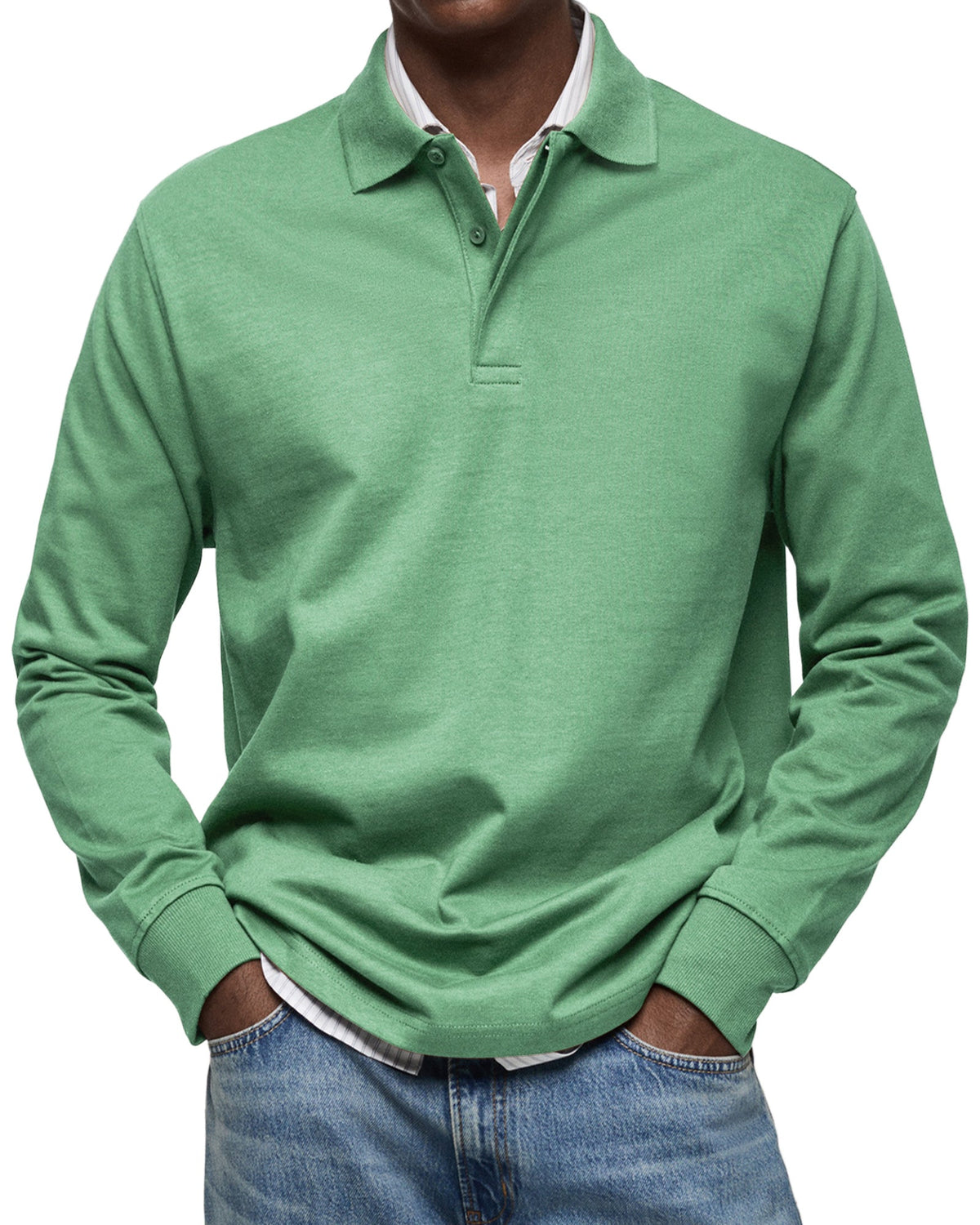 Bartolomé | Polo De Lujo De Manga Larga