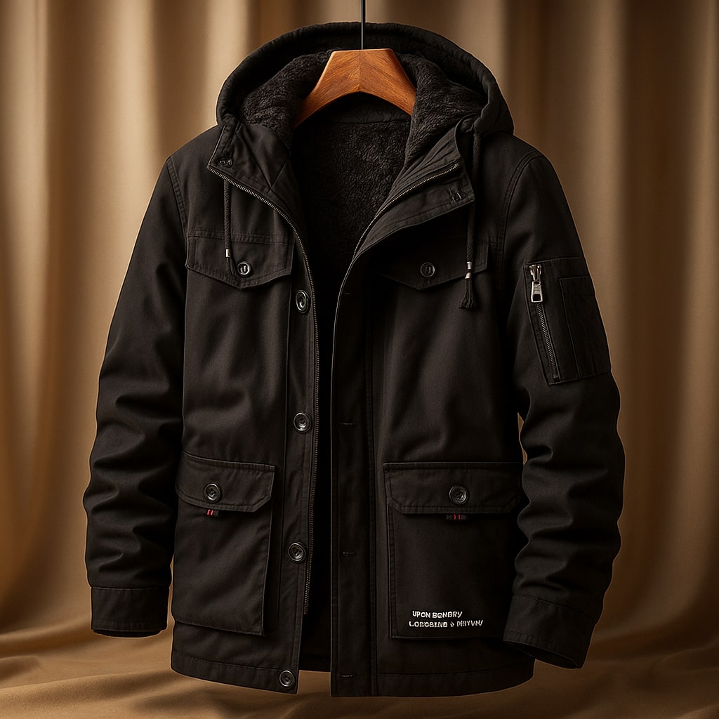 Miguel | Chaqueta informal con capucha