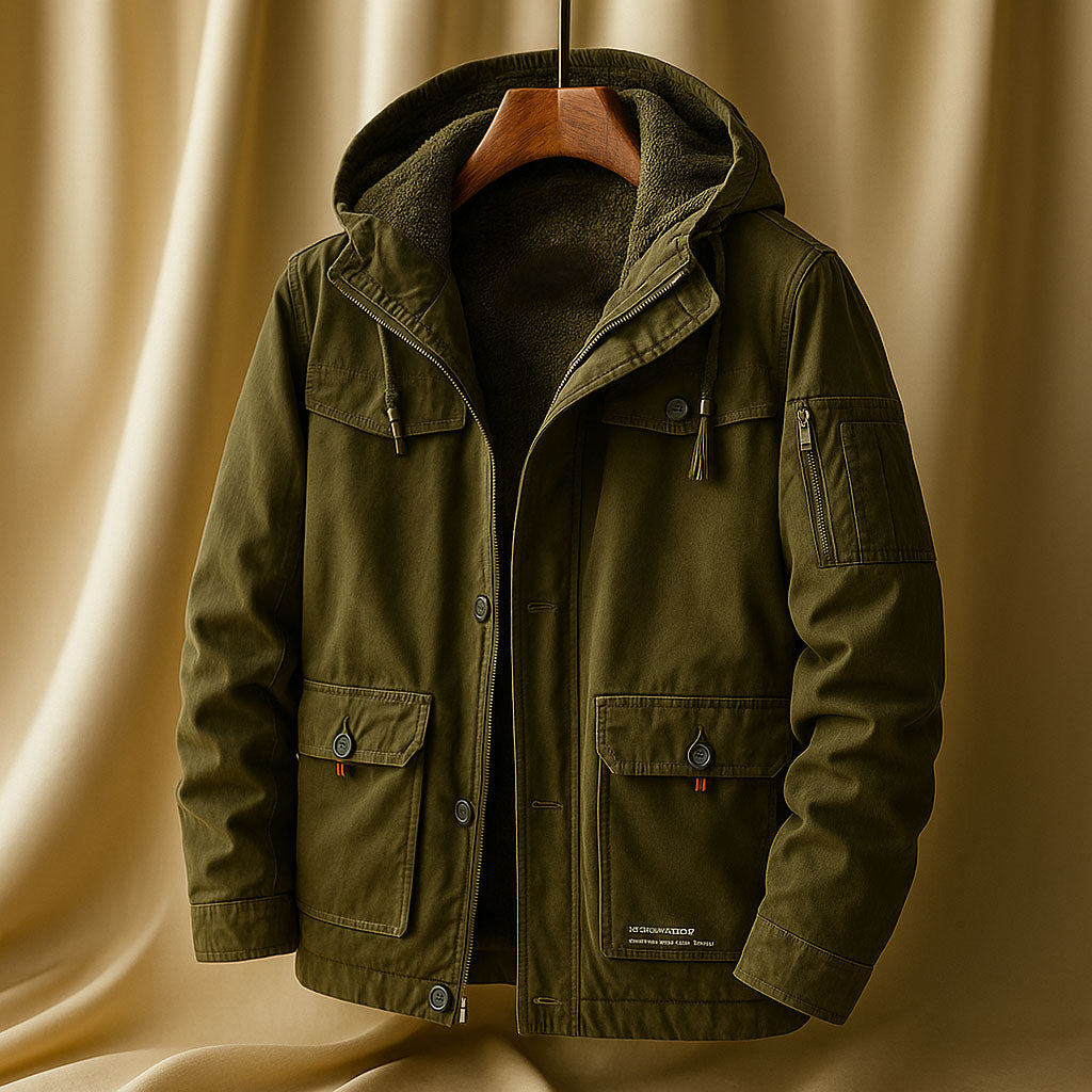 Miguel | Chaqueta informal con capucha