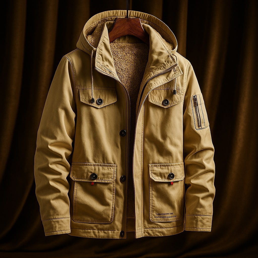 Miguel | Chaqueta informal con capucha