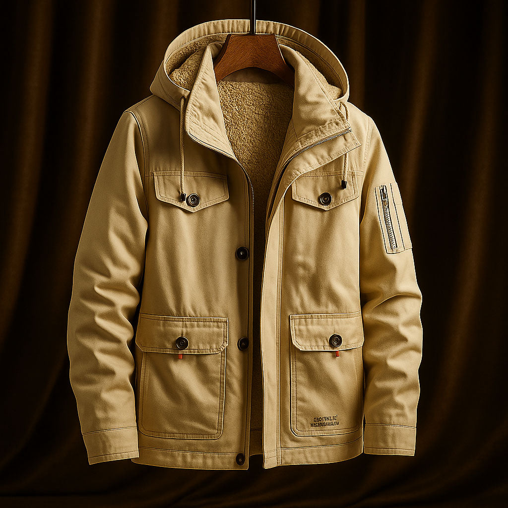 Miguel | Chaqueta informal con capucha