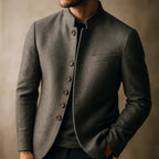 Mario | Chaqueta de Cuello Recto