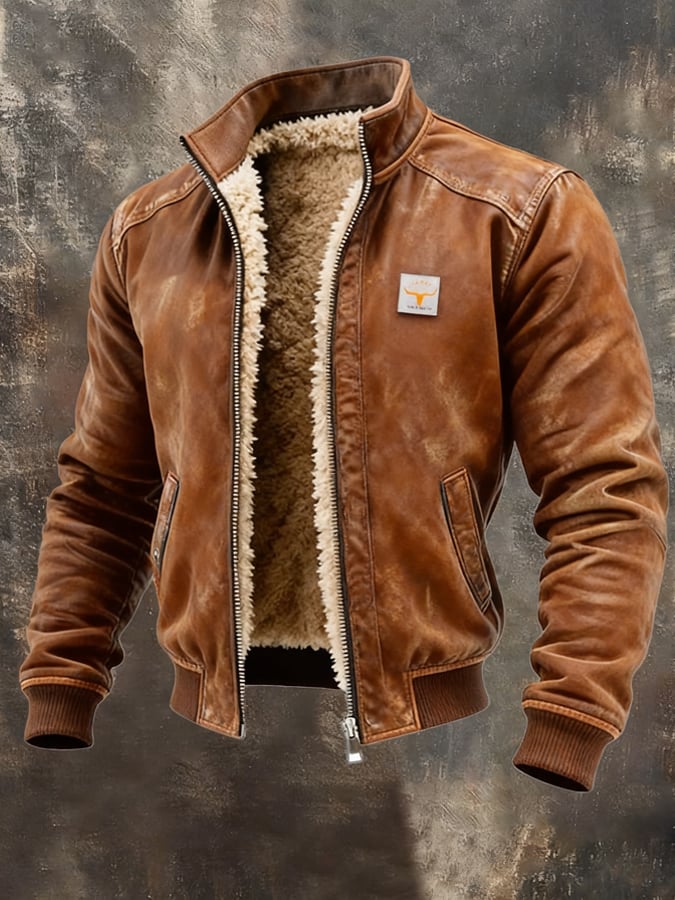 Benito | Chaqueta Térmica Efecto Piel