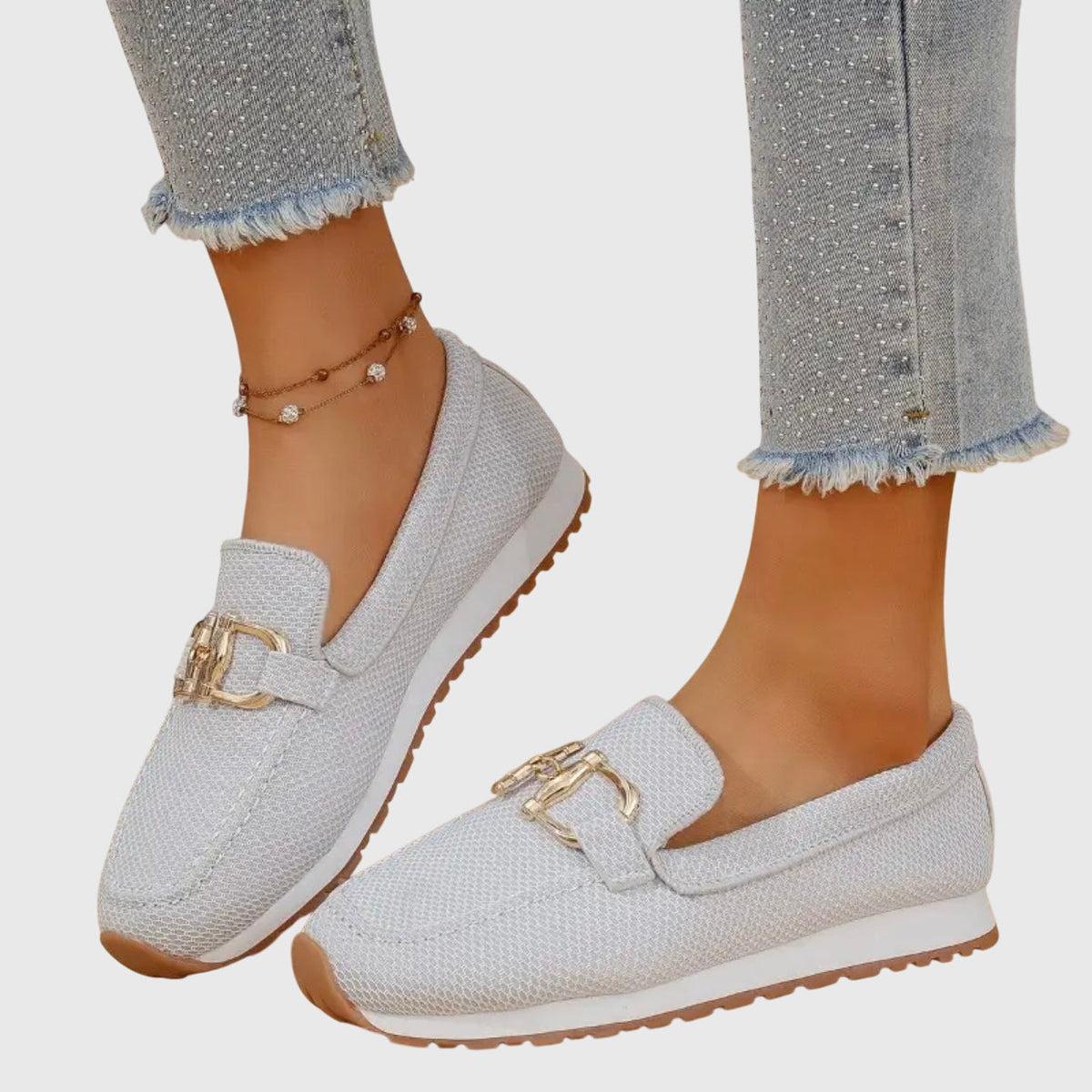 Sheila | Zapatillas Deportivas Ortopédicas Estilo Mocasín