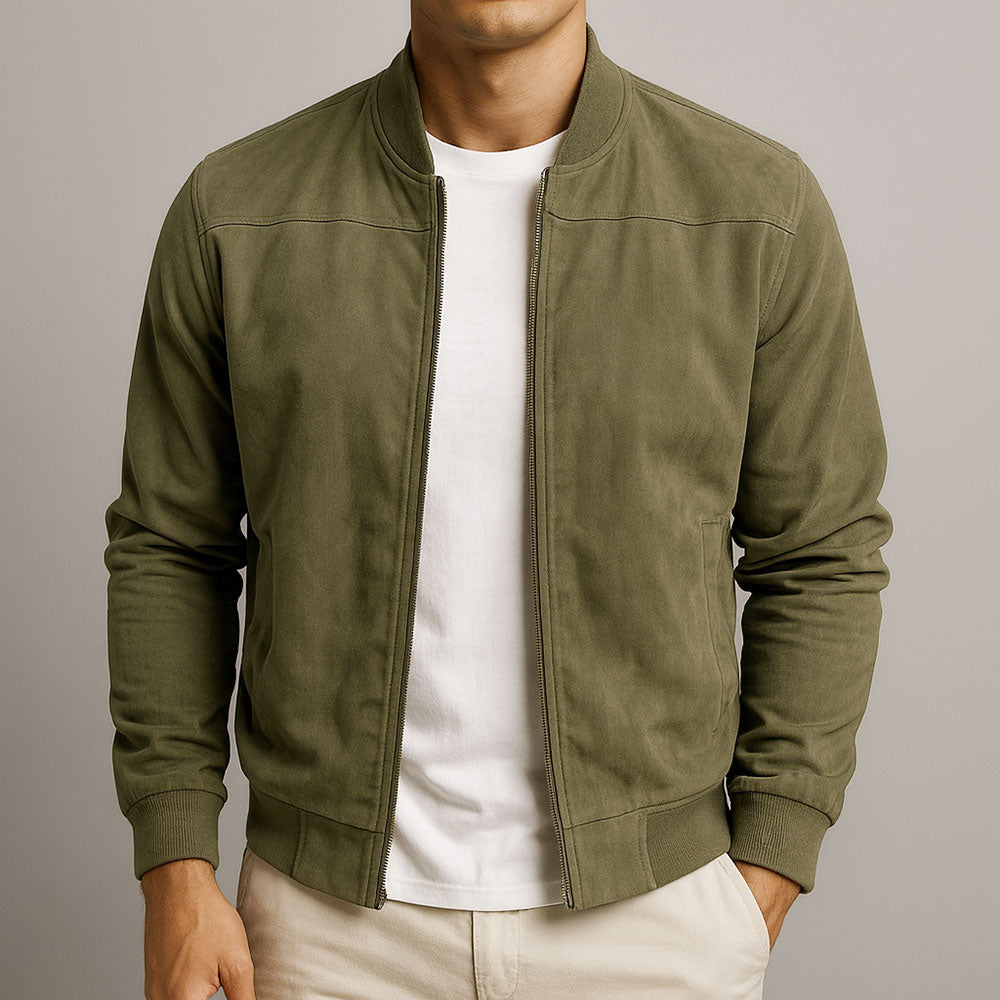 Gonzalo | Chaqueta Efecto Ante