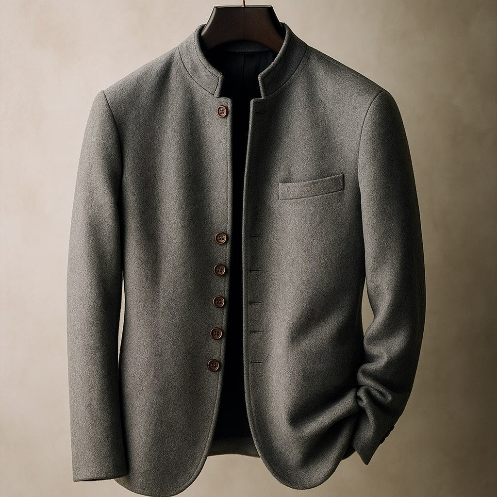 Mario | Chaqueta de Cuello Recto