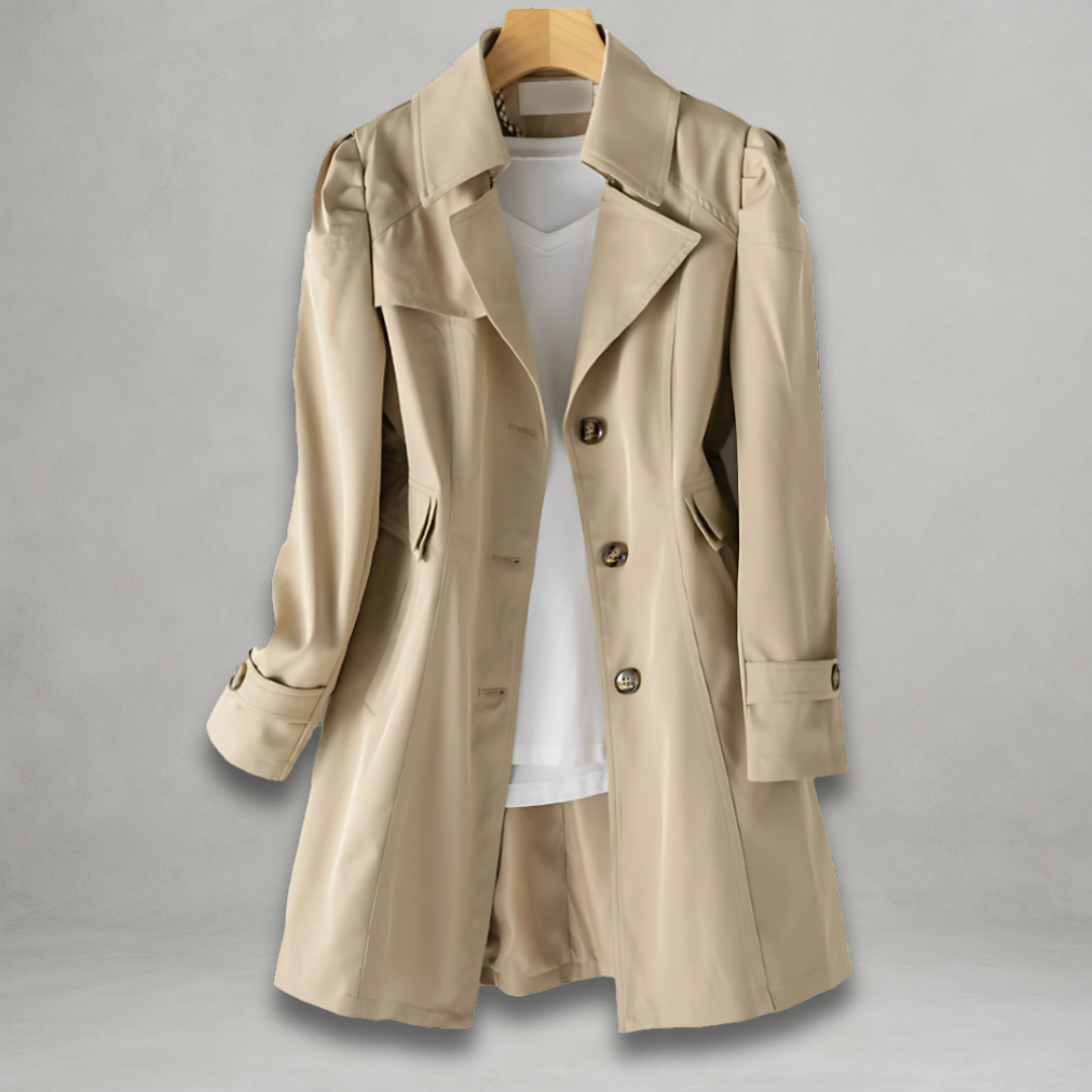 Jimena | Gabardina Elegante de Otoño