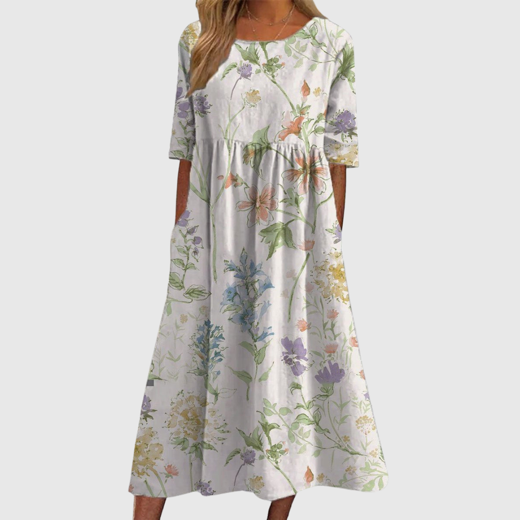 Clara | Vestido Midi Holgado