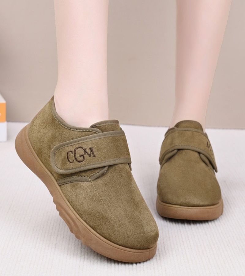 Dorotea | Zapatos de Ante con Velcro