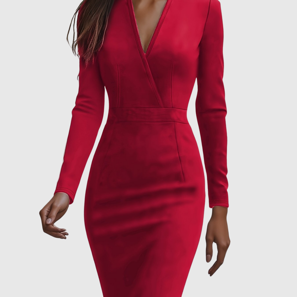 Aurora | Vestido Elegante con Escote en V