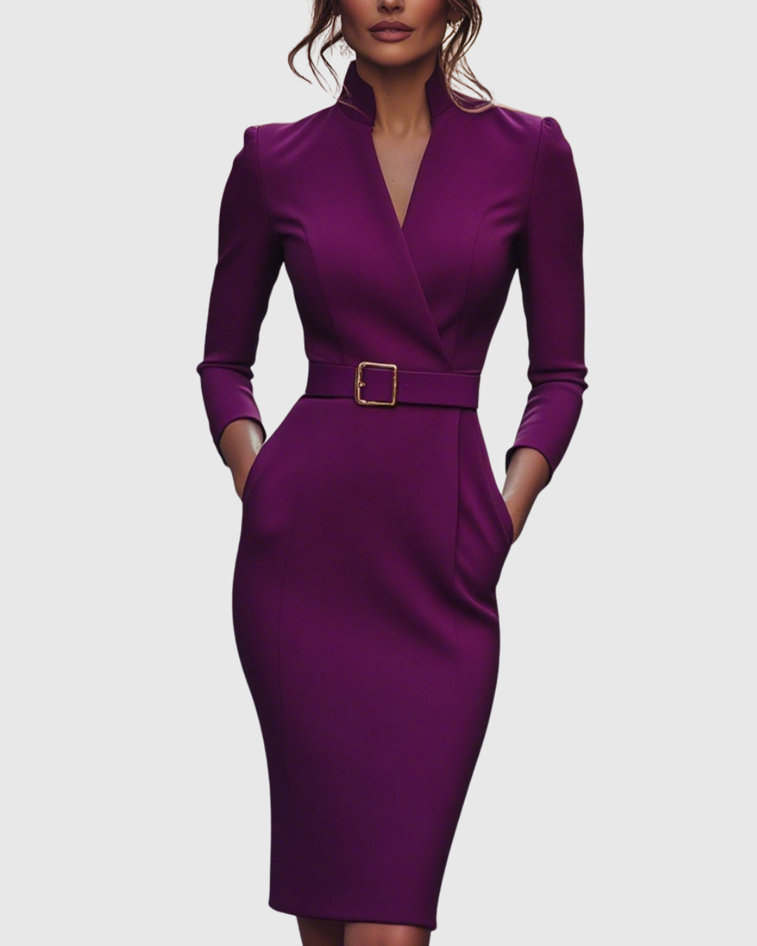 Paula | Vestido Midi Refinado