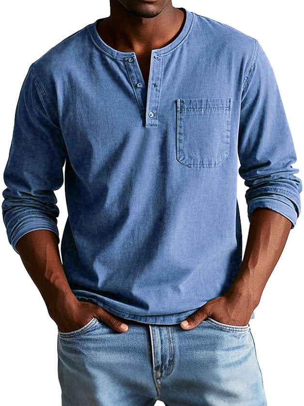 Gerardo | Camisa Vintage de Manga Larga