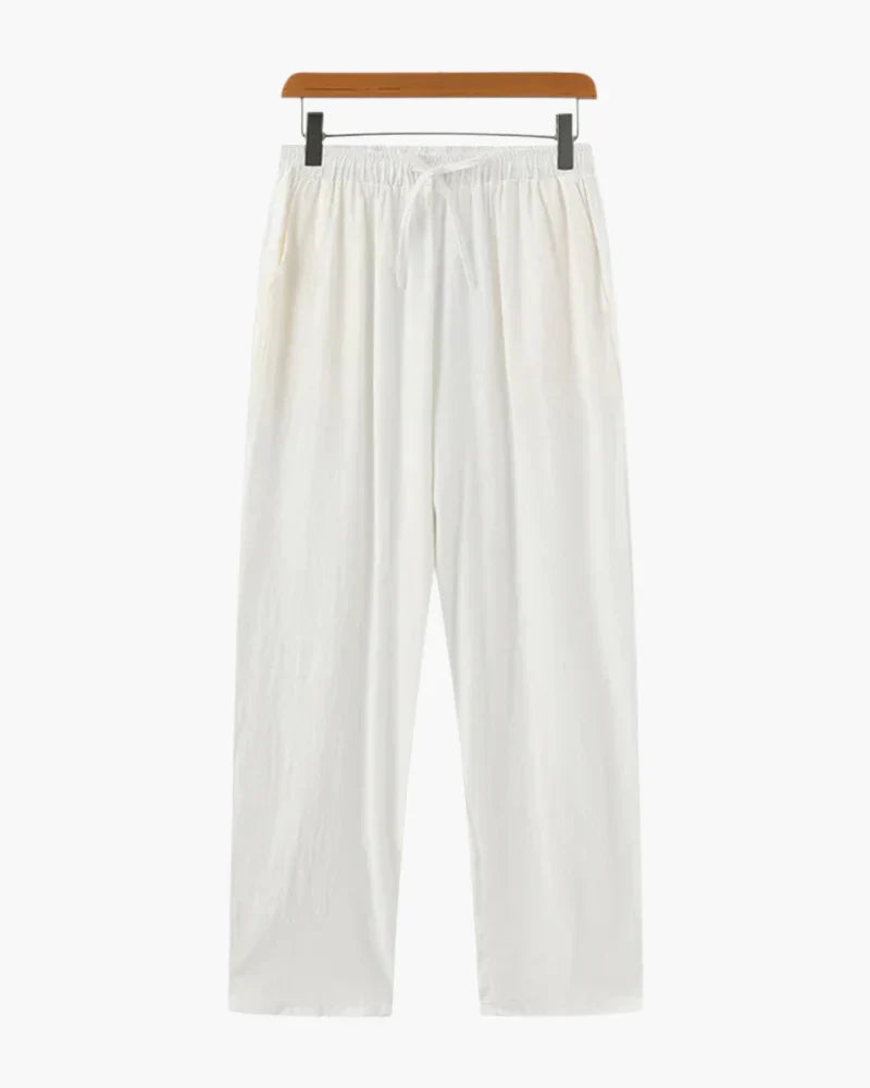 Ezequiel | Pantalón de Lino con Cordón