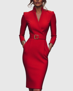 Paula | Vestido Midi Refinado