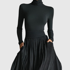 Triana | Conjunto de Falda Maxi de Talle Alto y Camisa