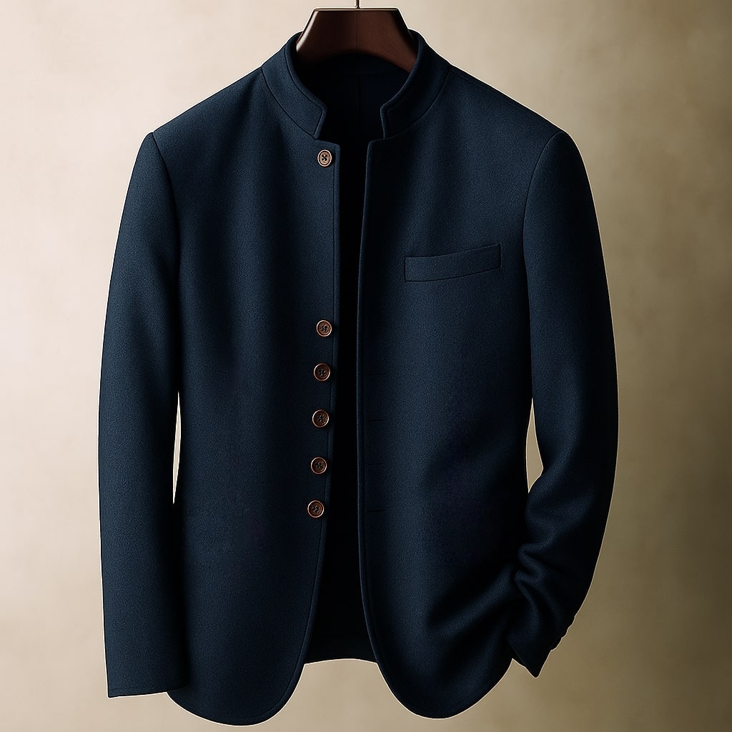 Mario | Chaqueta de Cuello Recto