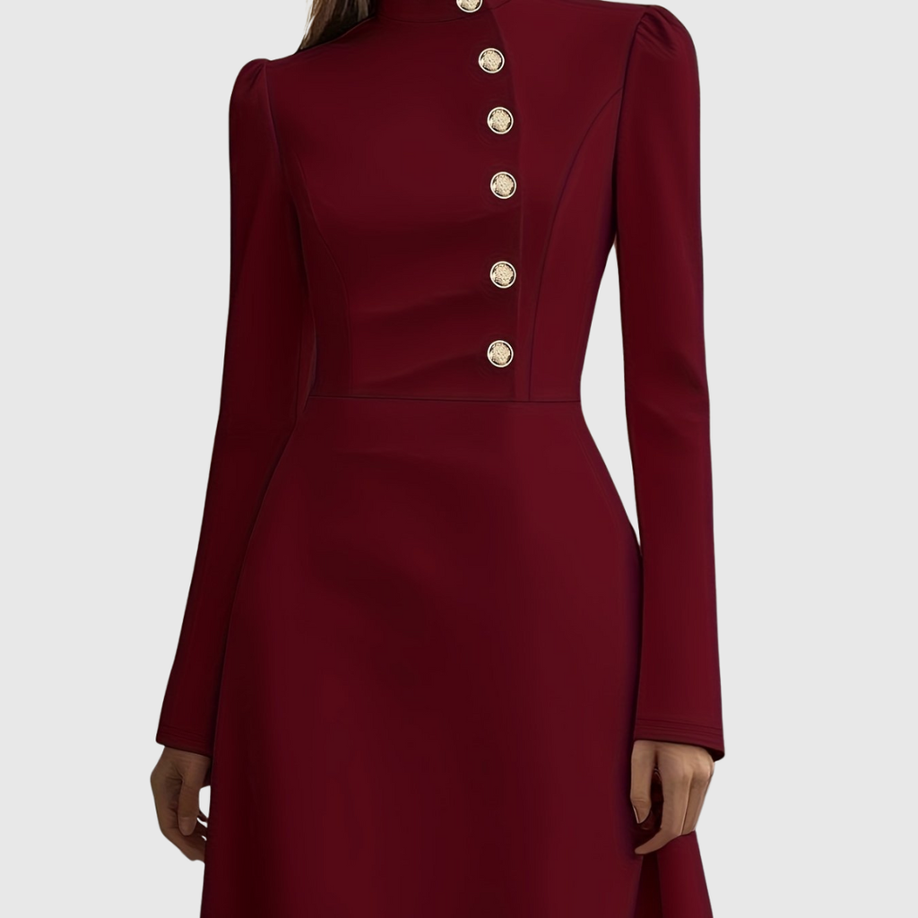 Carlota | Vestido Entallado de Estilo Francés