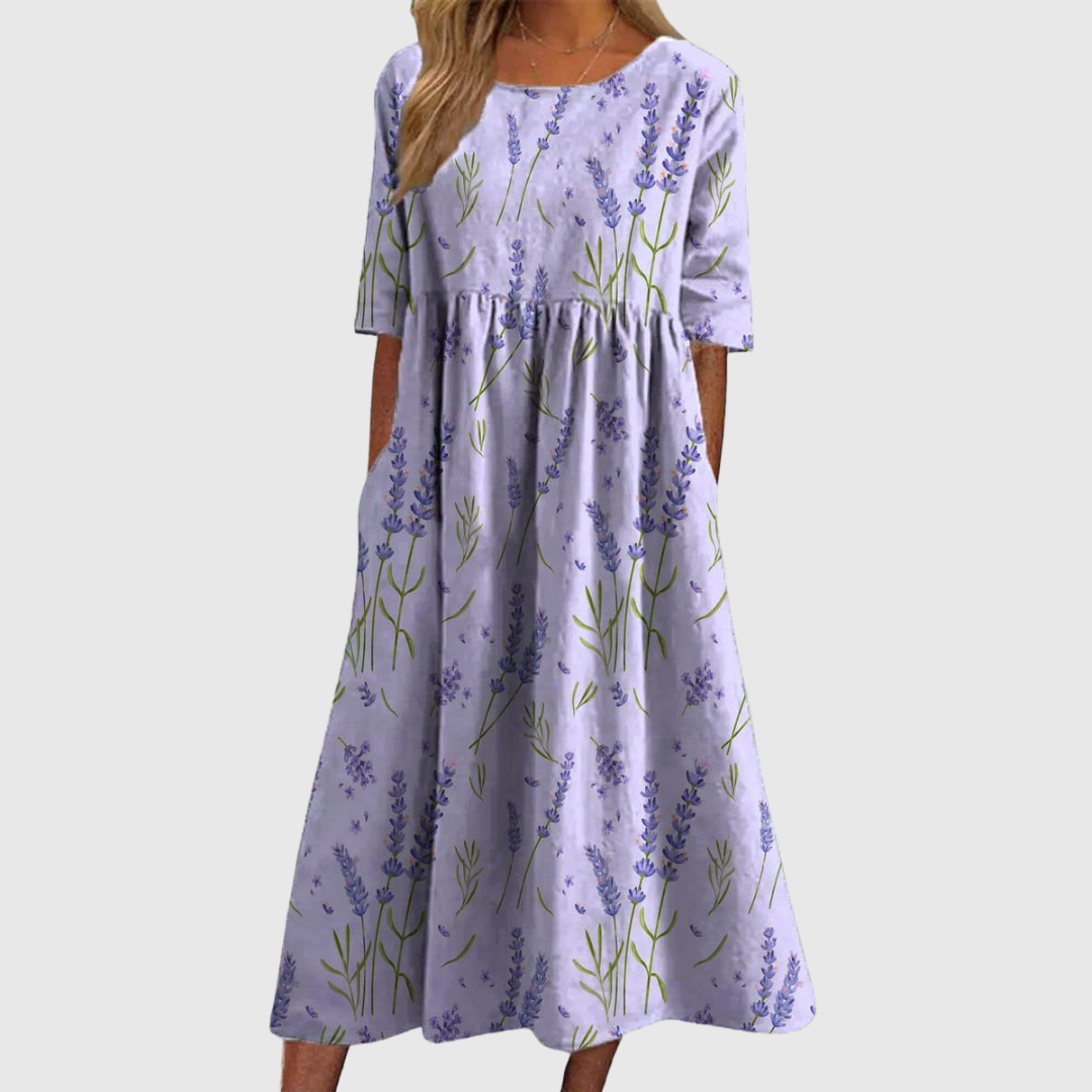 Clara | Vestido Midi Holgado