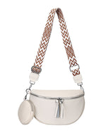 Bolso bandolera de cuero para mujer