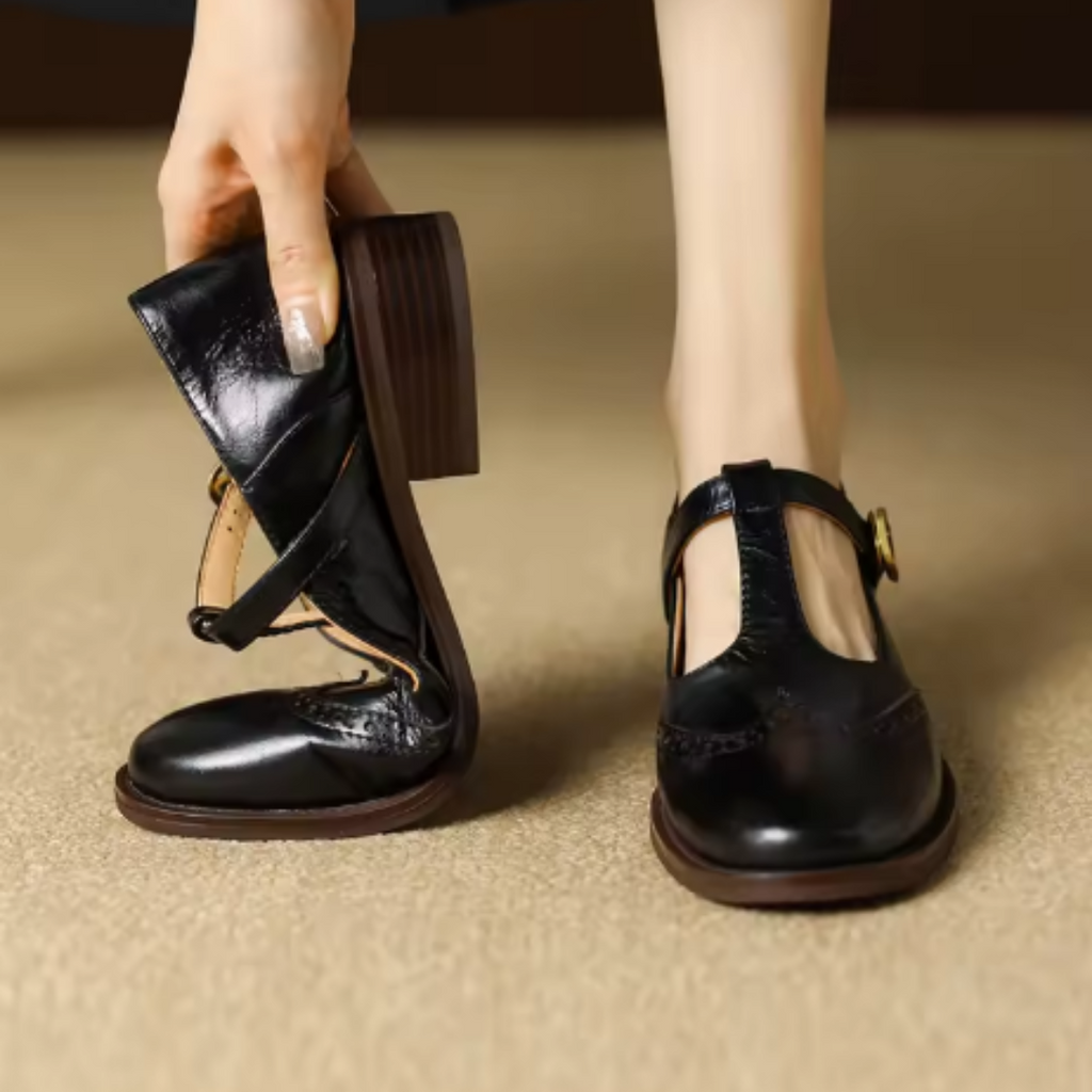 Isolda | Merceditas Elegantes con Tira en T